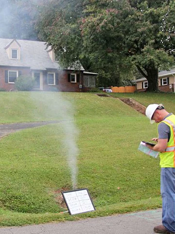 sewer smoke testing